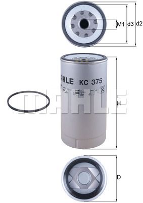 WILMINK GROUP Polttoainesuodatin WG1214819